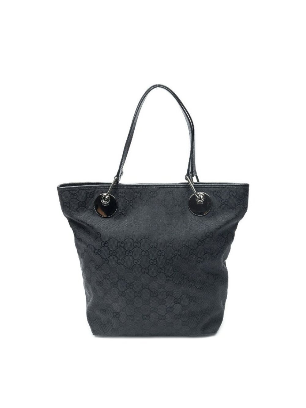 Gucci Eclipse Thor Tote Black GG Canvas